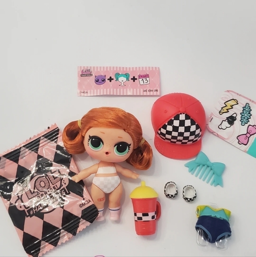 lol surprise- Hair Goals Series 1-Skater Girl original release doll